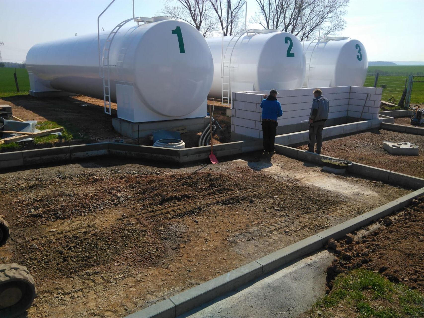 Neubau Düngertanks APEX Schiedungen